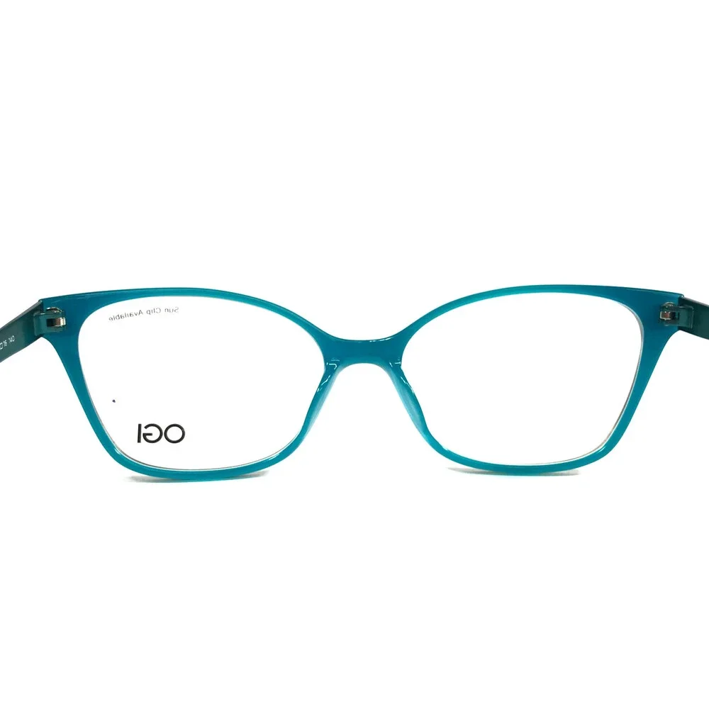 OGI Eyeglasses Frames EVOLUTION 9221/1982 Teal Coffee Blue Brown 53-16-140
